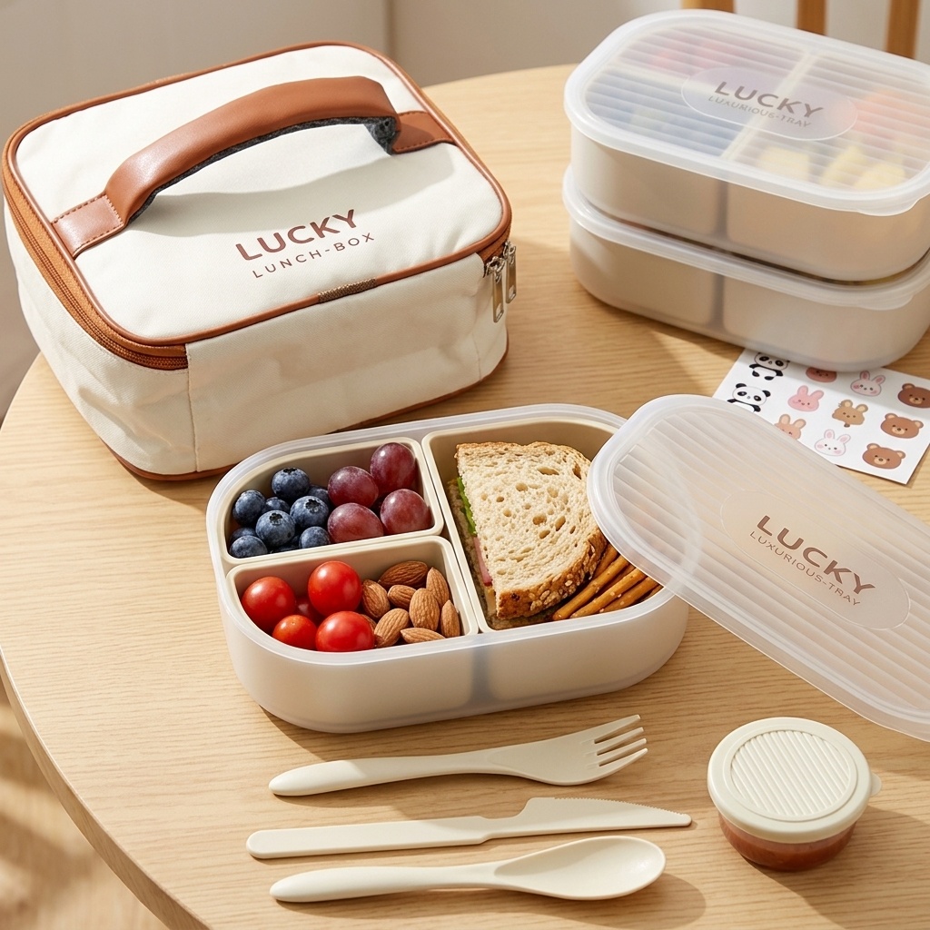 Meal Prep Microwave - Contenitore portatile per il pranzo in