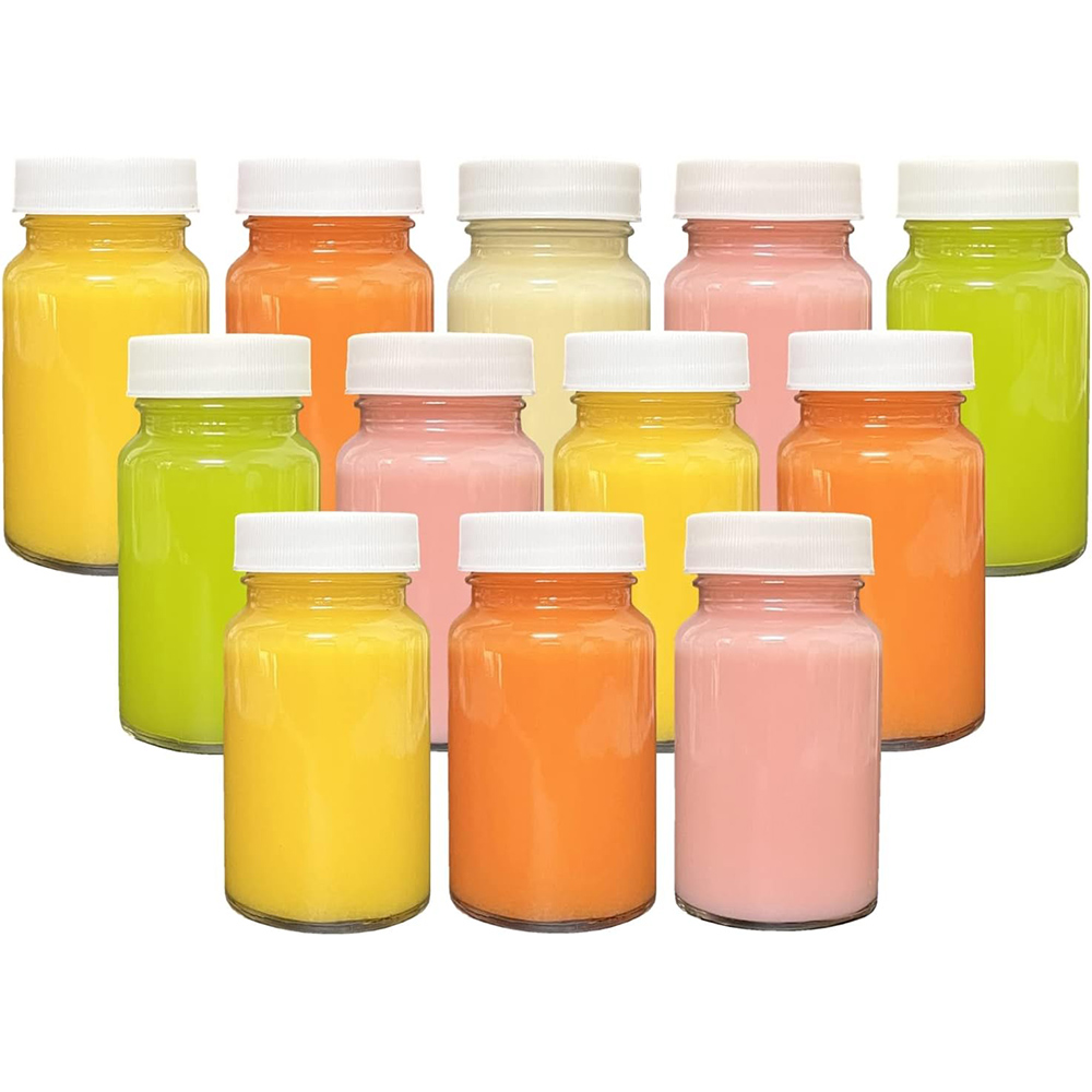 Meal Prep Juice Bottles - Bottiglie di succo, bottiglie di vetro