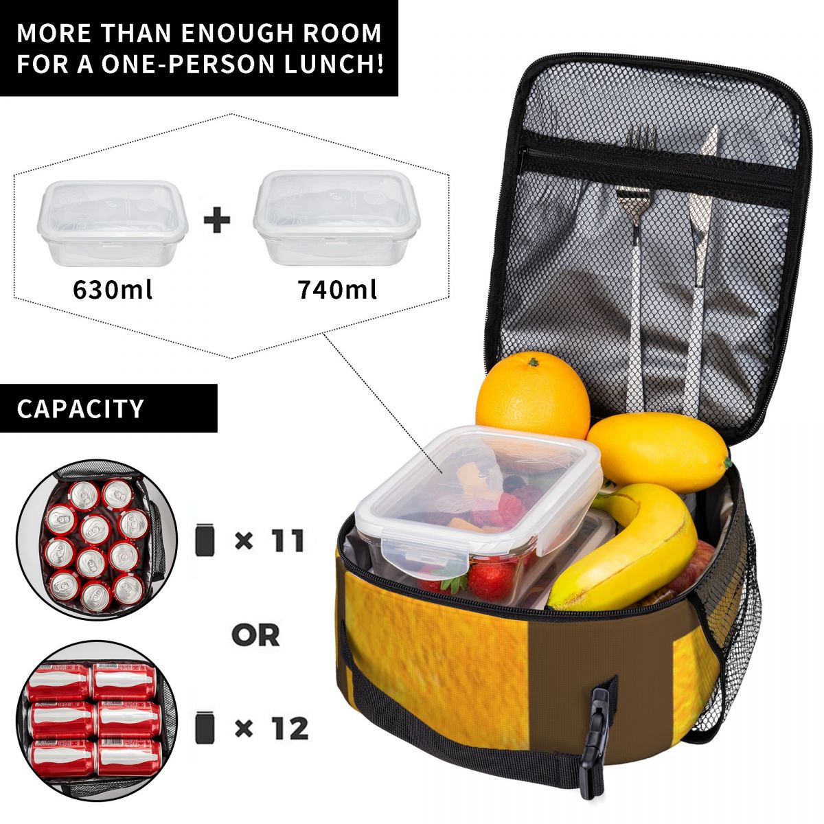 Borsa Termica Gialla Bestselle - Meal Prep Yellow recensione e prezzo
