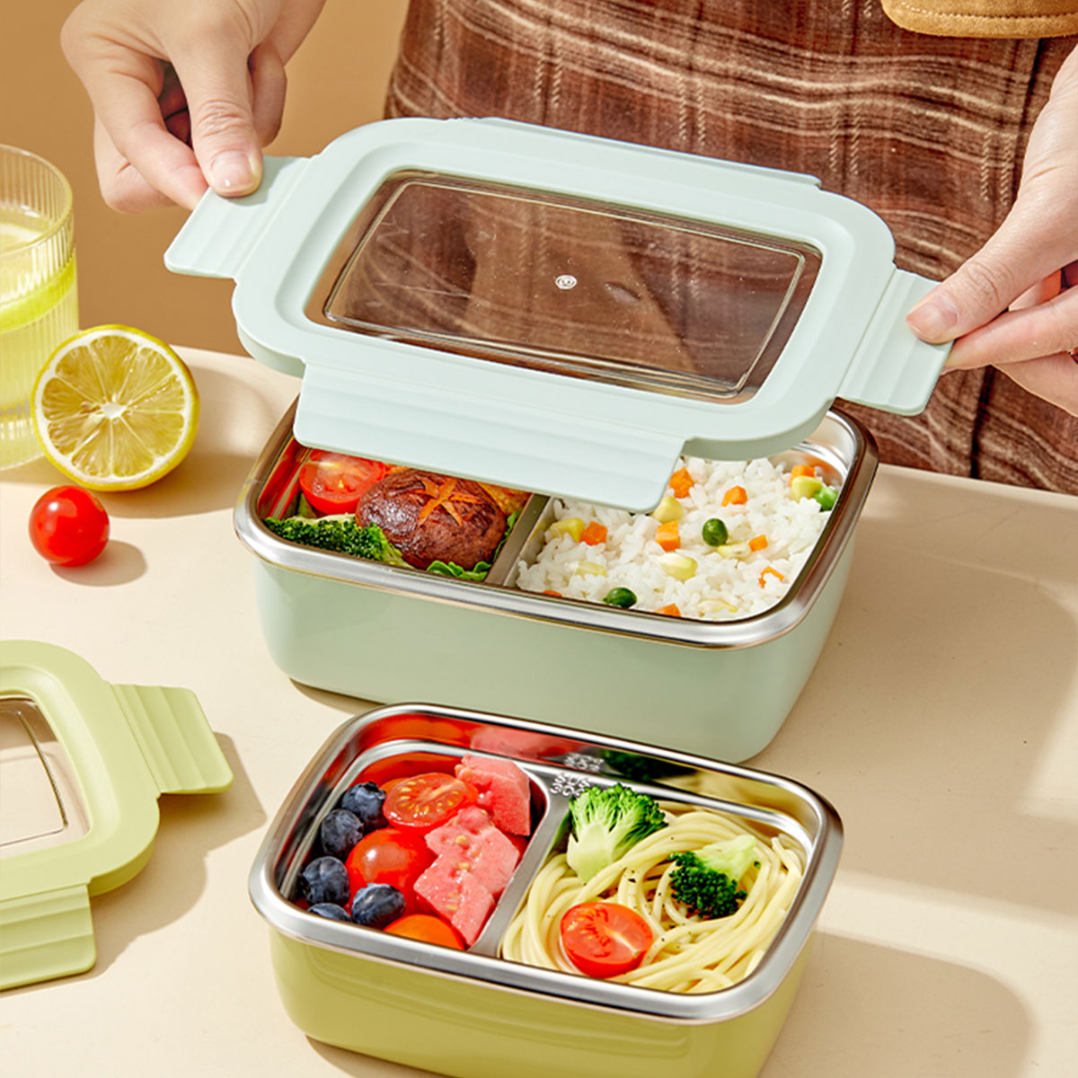 Contenitore per il pranzo con  - Meal Prep Microwave recensione e prezzo