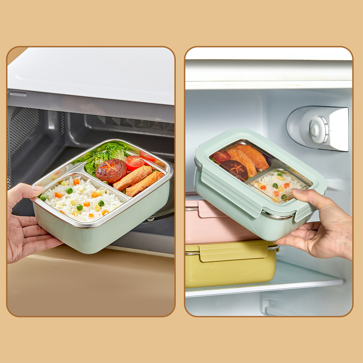 Contenitore per il pranzo con  - Meal Prep Microwave recensione e prezzo