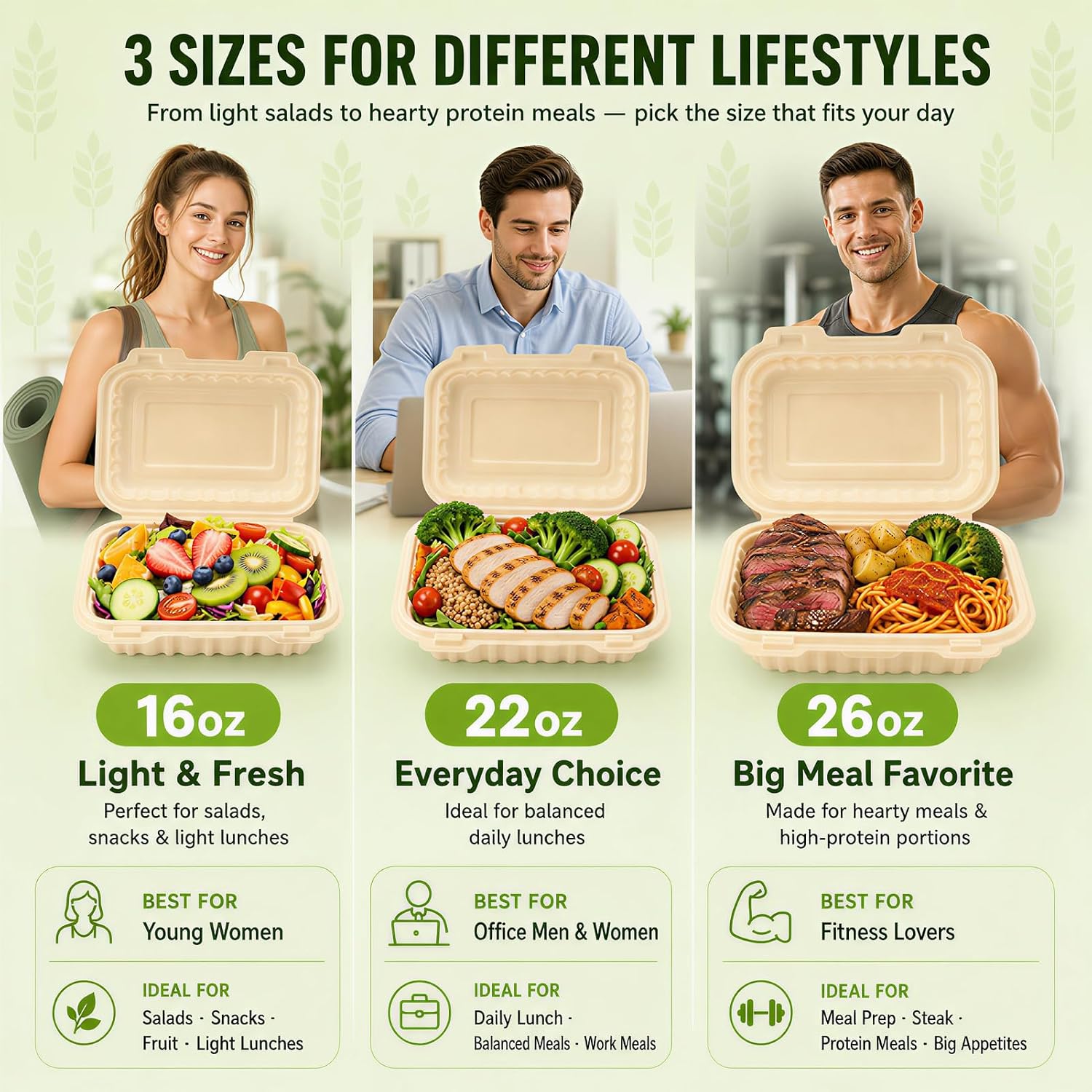 Confezione da 50 Contenitori C - Meal Prep Microwave recensione e prezzo
