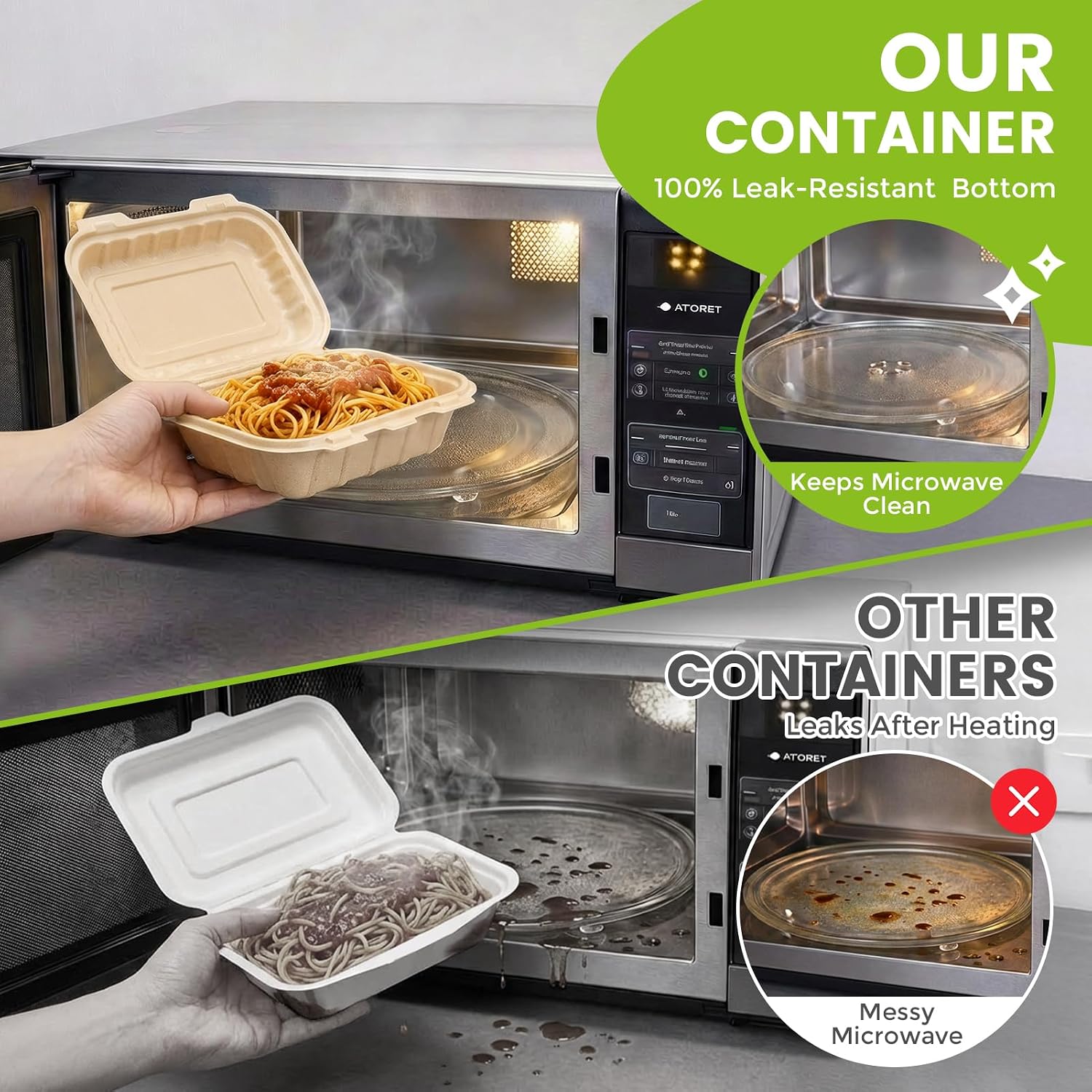 Confezione da 50 Contenitori C - Meal Prep Microwave recensione e prezzo