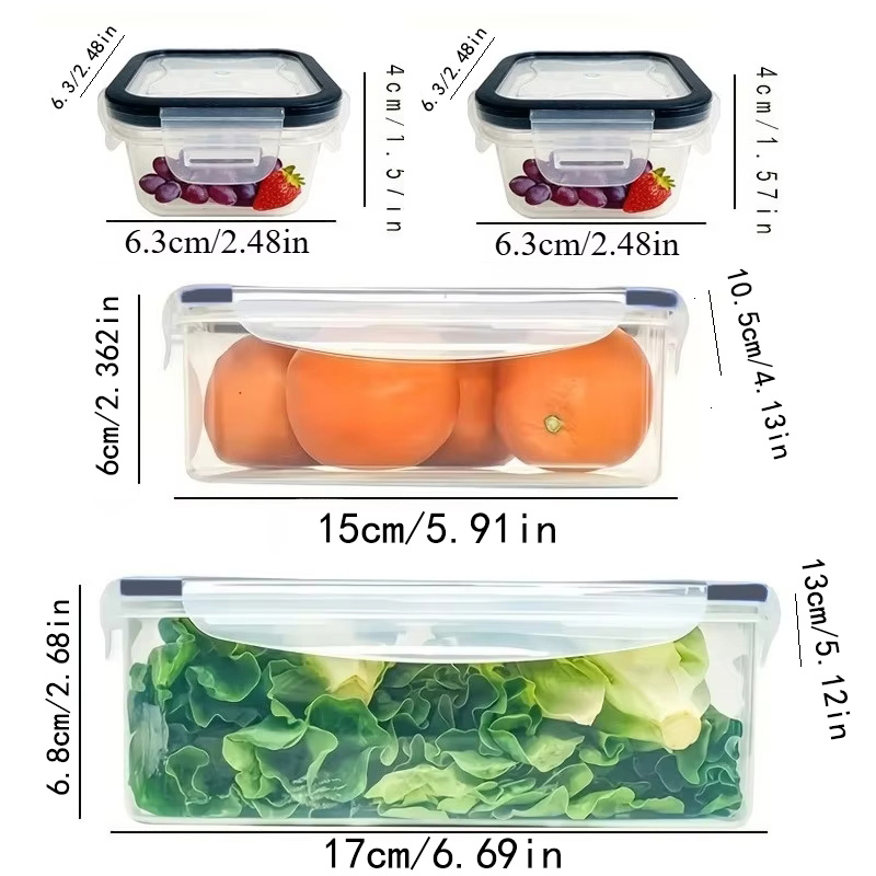Set da 8 Pezzi: 4 Contenitori  - Meal Prep Microwave recensione e prezzo