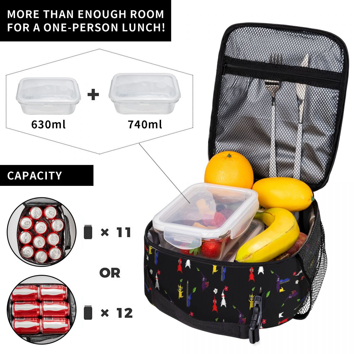 Borsa per il pranzo femminile  - Meal Prep Yellow recensione e prezzo